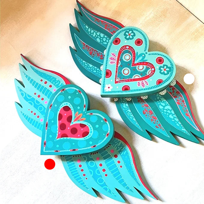 Corazón Caribe Alado